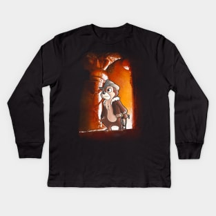 The temple Kids Long Sleeve T-Shirt